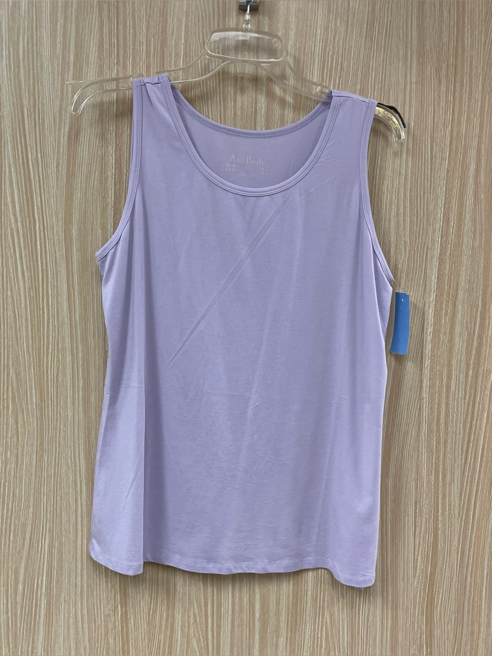 Any Body Purple Tank Top Size Medium